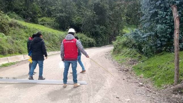 Contraloría identifica irregularidades en ejecución de subpartidas de obra vial recepcionada en Cabana