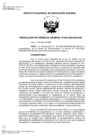 Vista preliminar de documento Resolución de Gerencia General N° 0025-2023-INIA-GG