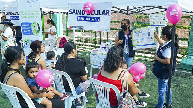 Foto 1 de Campaña de salud por el Día Mundial de la Salud recibe a más de 1000 participantes en San Juan de Lurigancho