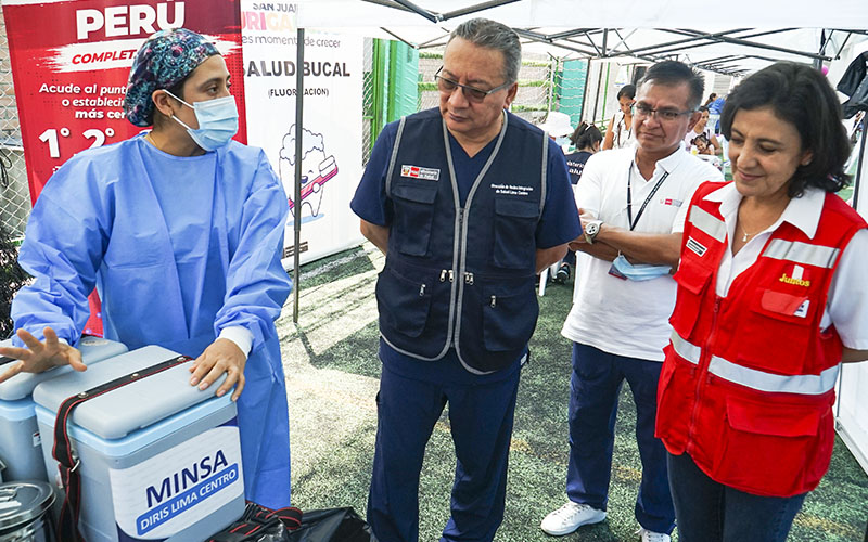 Foto 2 de Campaña de salud por el Día Mundial de la Salud recibe a más de 1000 participantes en San Juan de Lurigancho