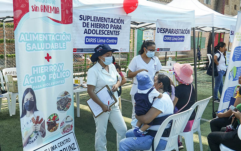 Foto 4 de Campaña de salud por el Día Mundial de la Salud recibe a más de 1000 participantes en San Juan de Lurigancho