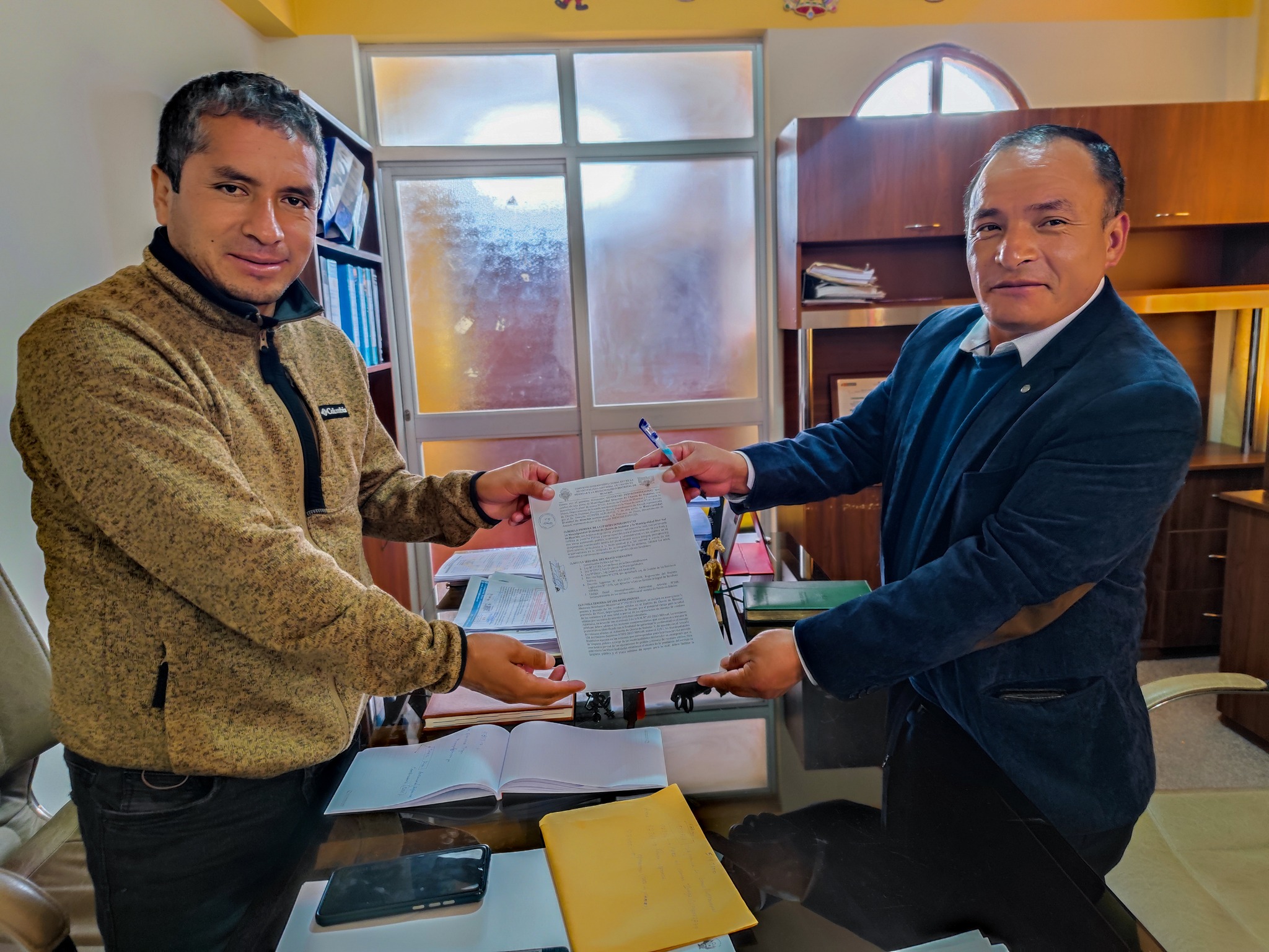 Convenio Interinstitucional para disponer Residuos S贸lidos
