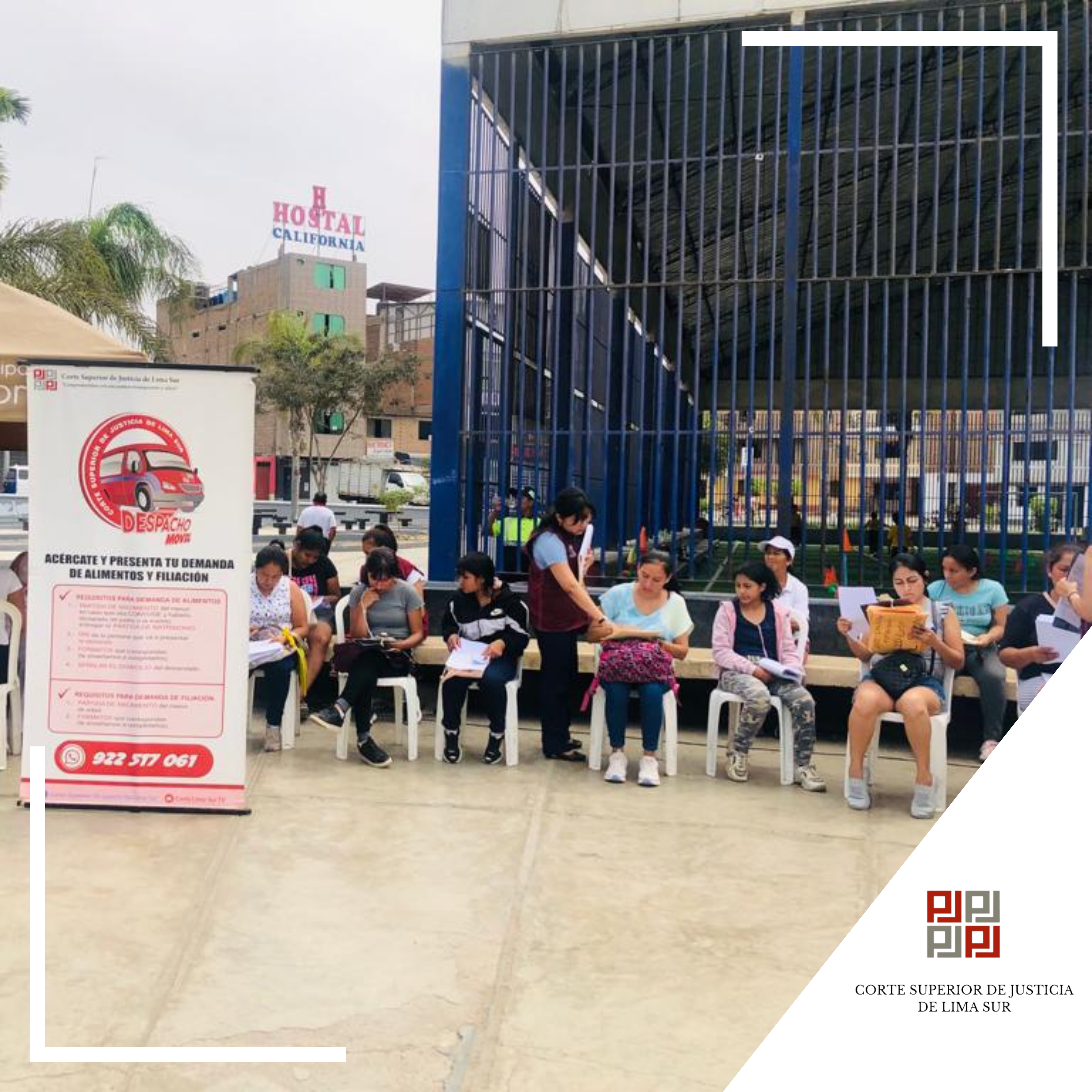 Presidente participó del Despacho Móvil en el distrito de Chorrillos