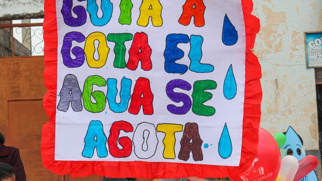 Gran pasacalle por el Día Mundial del Agua.