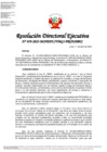 Vista preliminar de documento RDE n.˚ 070-2023-MINEDU-VMGI-PRONABEC