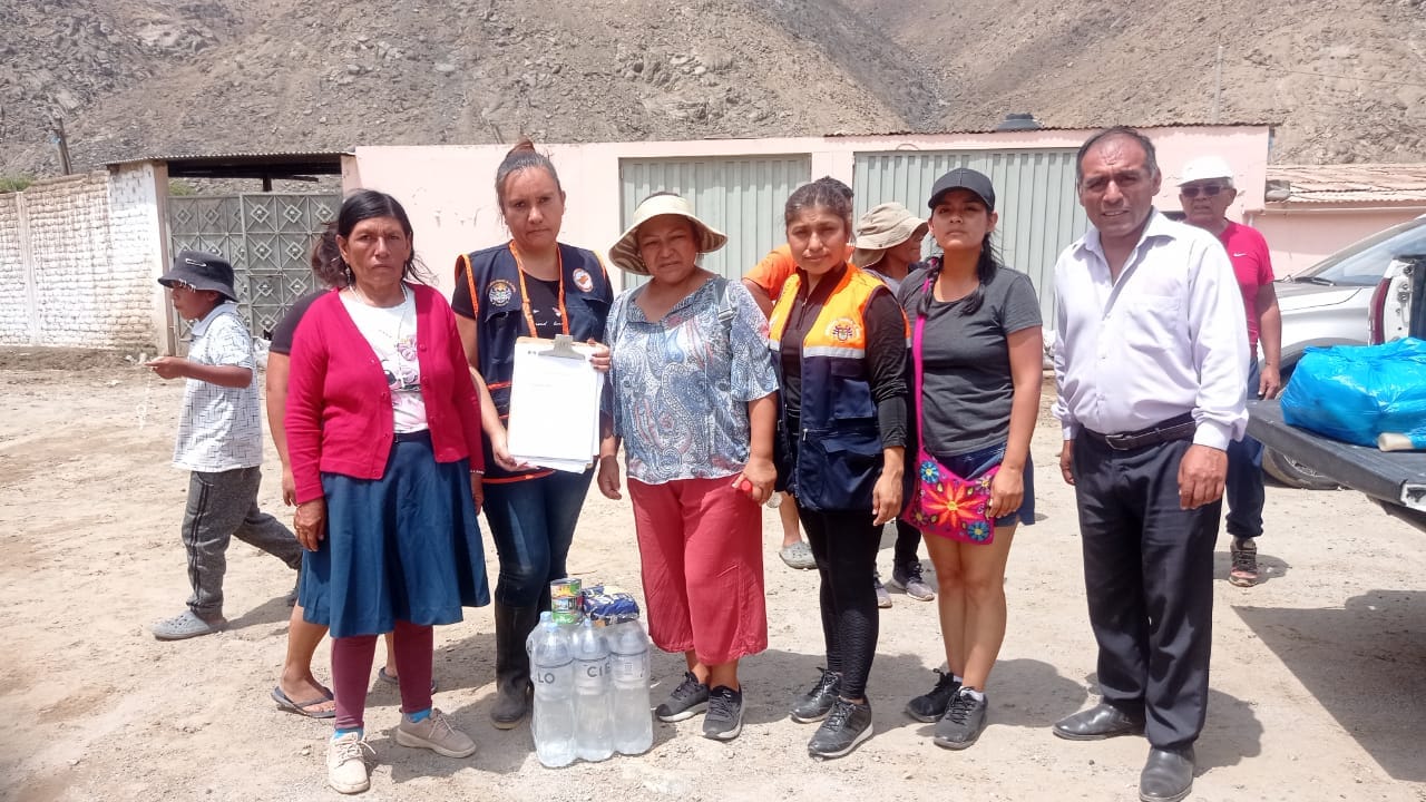 MPH dejó apoyo humanitario a damnificados de San Miguel de La Quebrada