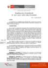 Vista preliminar de documento Resolución Directoral 167-2023-IPD-DNCTD/SRND Club Deportivo Rural Alianza: Inscripción en el Registro Nacional del Deporte.