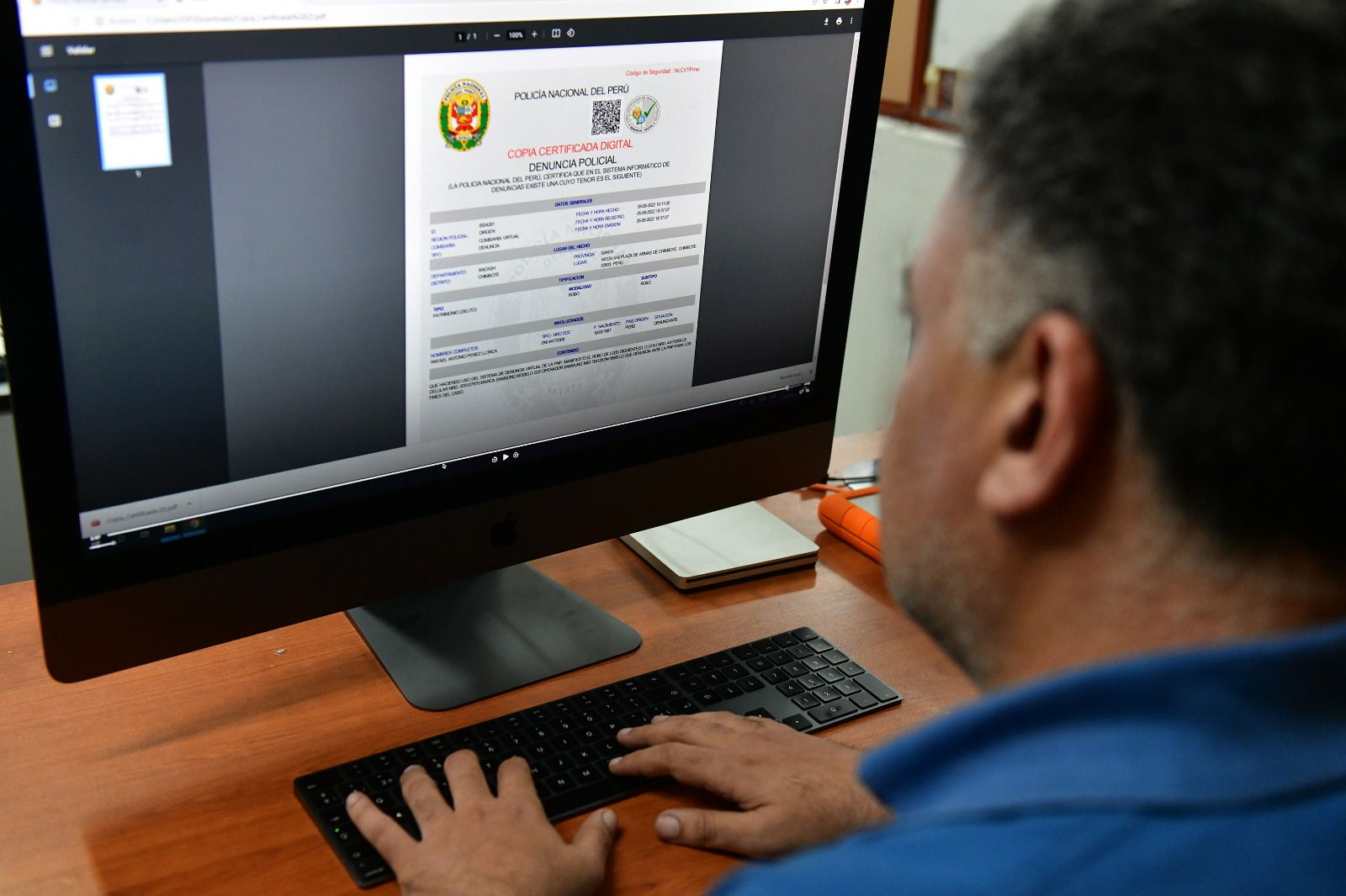 Más de 600 mil personas han denunciado digitalmente la pérdida de sus documentos