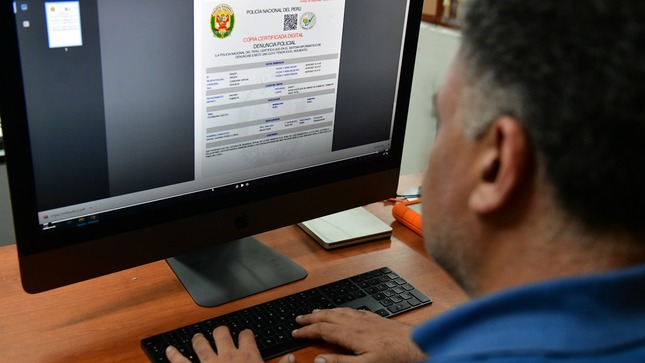 Más de 600 mil personas han denunciado digitalmente la pérdida de sus documentos