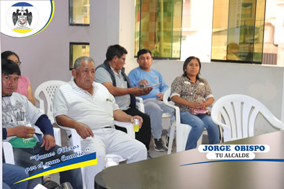 comunidad de Cucuya y anexos para trabajar en bienestar del distrito
