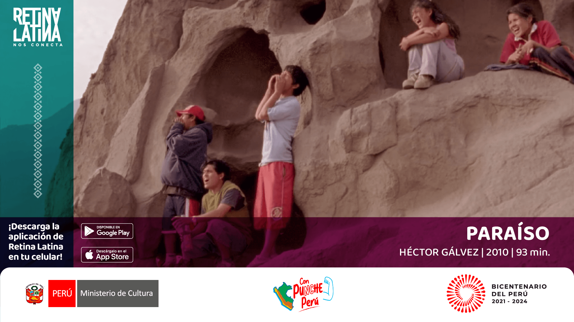 Ministerio de Cultura: El largometraje peruano “Paraíso” llega a todos los hogares de forma gratuita a través de Retina Latina