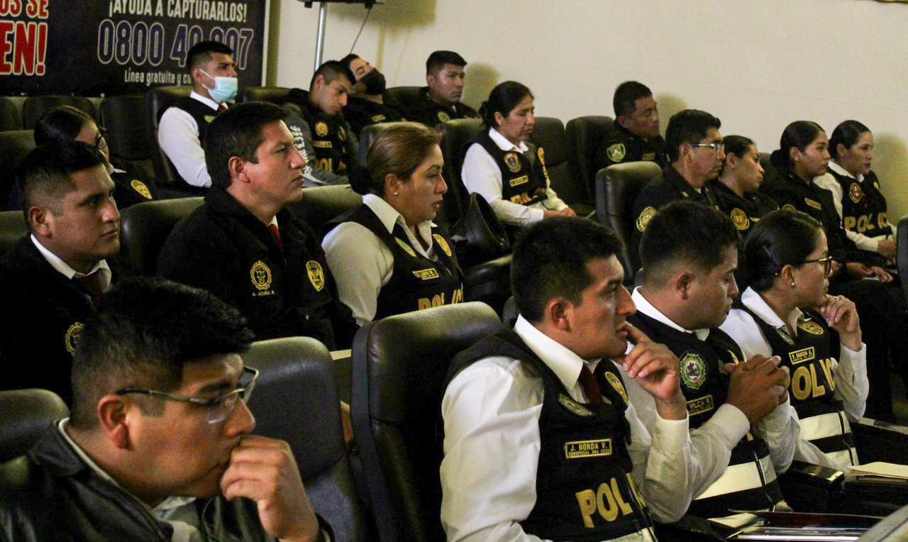 Arequipa: Ministerio de Cultura realizó capacitación sobre tráfico ilícito de bienes a los efectivos de la Policía Nacional de la región