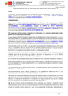 Vista preliminar de documento CONCEDER LICENCIA POR MATERNIDAD con goce de remuneraciones a doña: EVA TERESA SANCHEZ ORRILLO, con cargo de ENFERMERA I, personal NOMBRADO en el CENTRO DE SALUD CERROPON