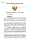 Vista preliminar de documento Resolución Jefatural N° 0061-2023-INIA
