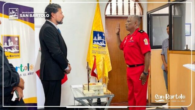 Juramentación del nuevo miembro de CODISEC