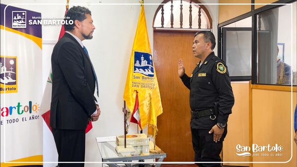 Mayor de la Polic铆a Nacional del distrito es parte del CODISEC