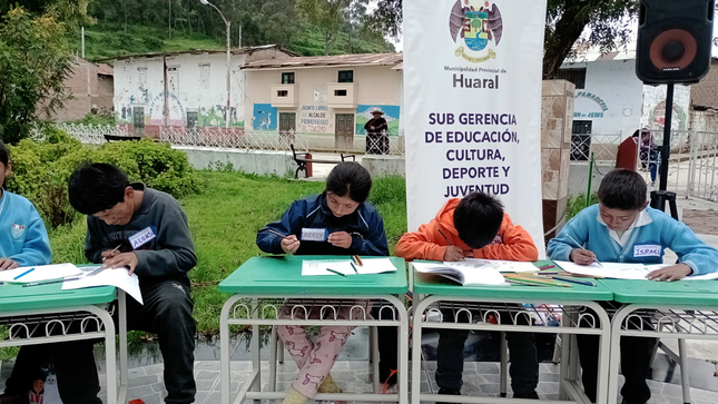 El festival de lectura “Huaral lee” llegó al distrito de Pacaraos