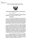 Vista preliminar de documento Resolución de Gerencia General N° 0026-2023-INIA-GG