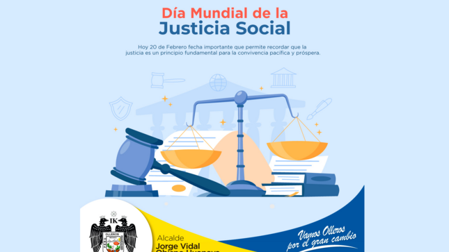 Día Mundial de la Justicia Social.
