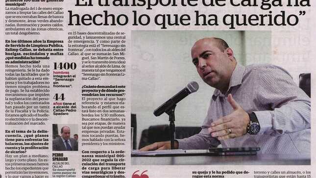 Nuestra máxima autoridad provincial brindó una entrevista a un diario de circulación nacional, dónde detalló el trabajo que se viene realizando desde que inició su gestión