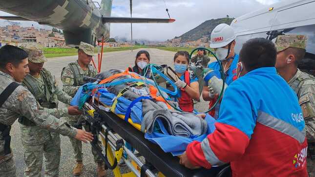 20 madres gestantes salvan su vida en emergencia por lluvias
