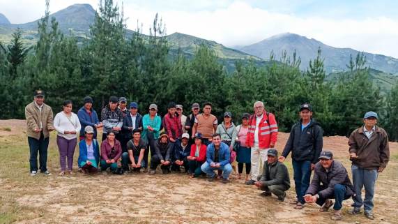 GORE fortalece capacidades de productores de café en Pacaipampa
