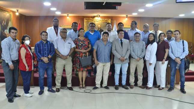 Los decanos expresaron su voluntad de trabajo conjunto con el alcalde a favor de nuestra provincia