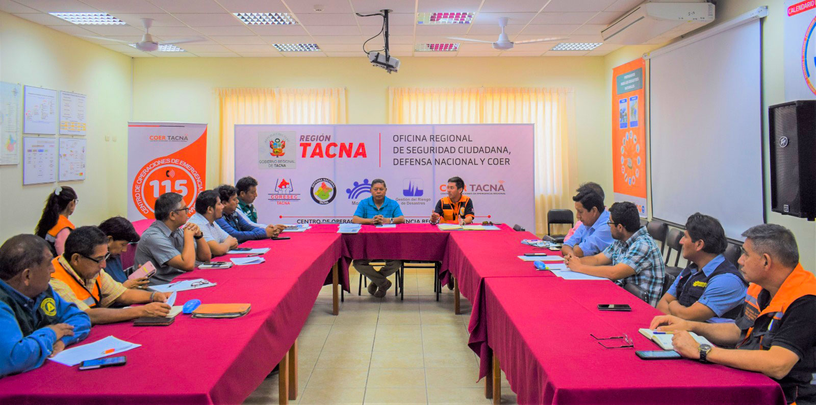 Equipos técnicos se reúnen para solicitar la declaratoria de emergencia hídrica