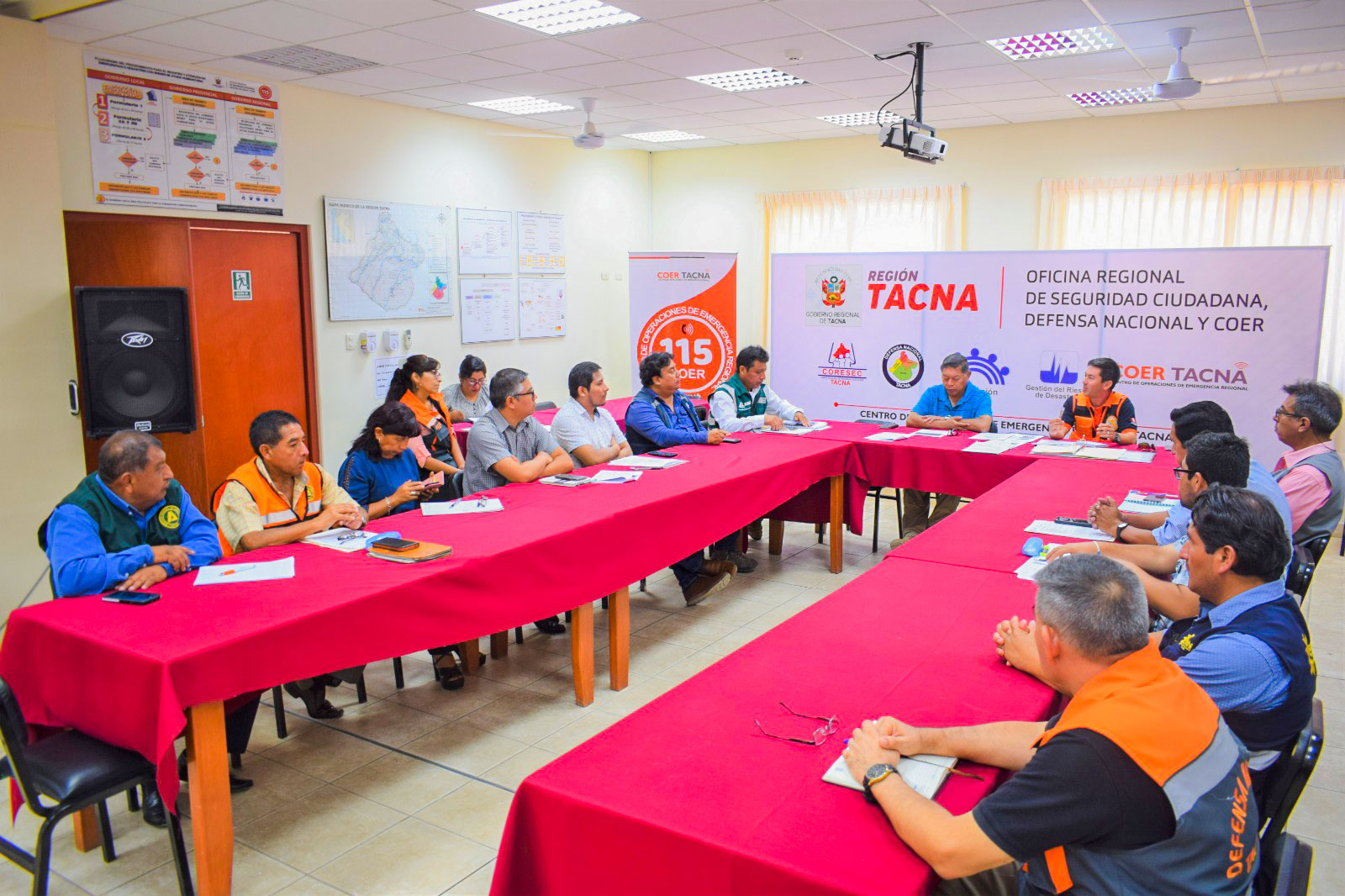 Equipos técnicos se reúnen para solicitar la declaratoria de emergencia hídrica
