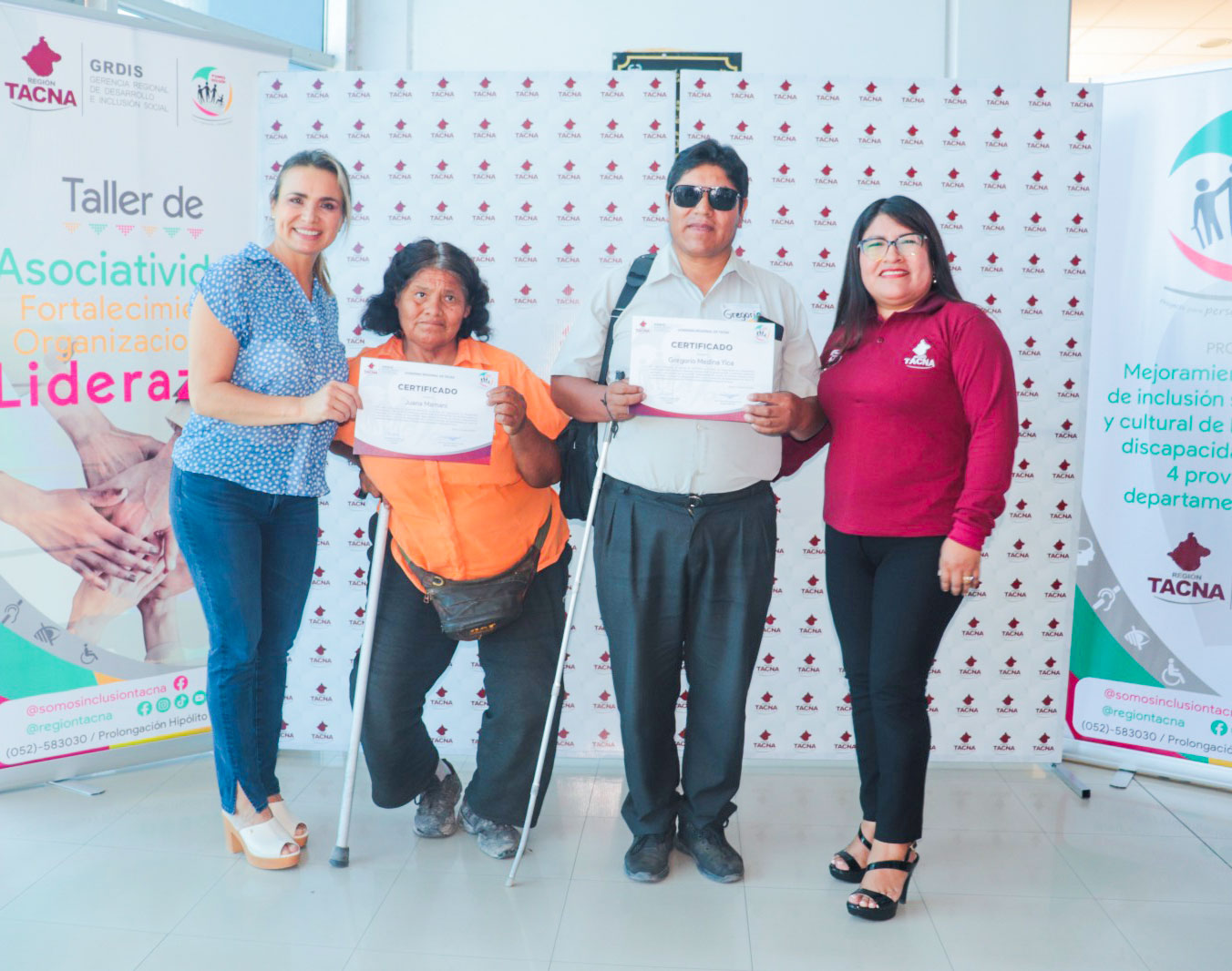 GRT realiza taller de liderazgo para personas con discapacidad