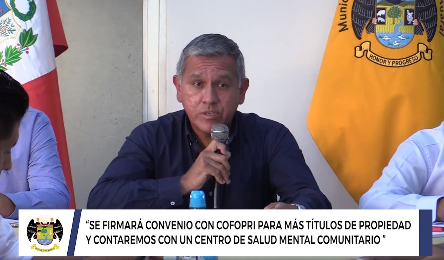 “Próximamente se firmará convenio con COFOPRI para más títulos de propiedad y contaremos con un Centro de Salud Mental Comunitario"