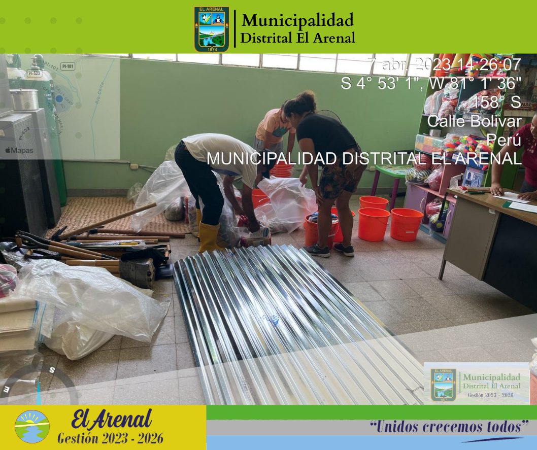 Foto de la ayuda de la humanitaria.