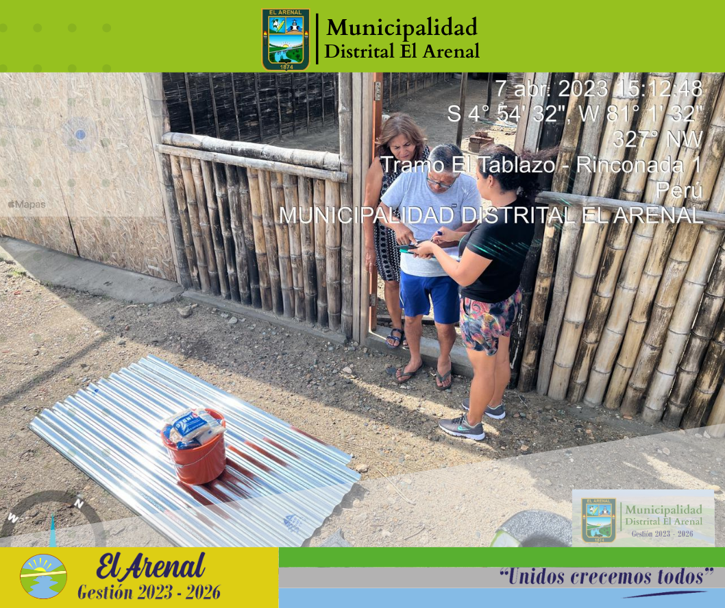 Foto de la ayuda humanitaria.