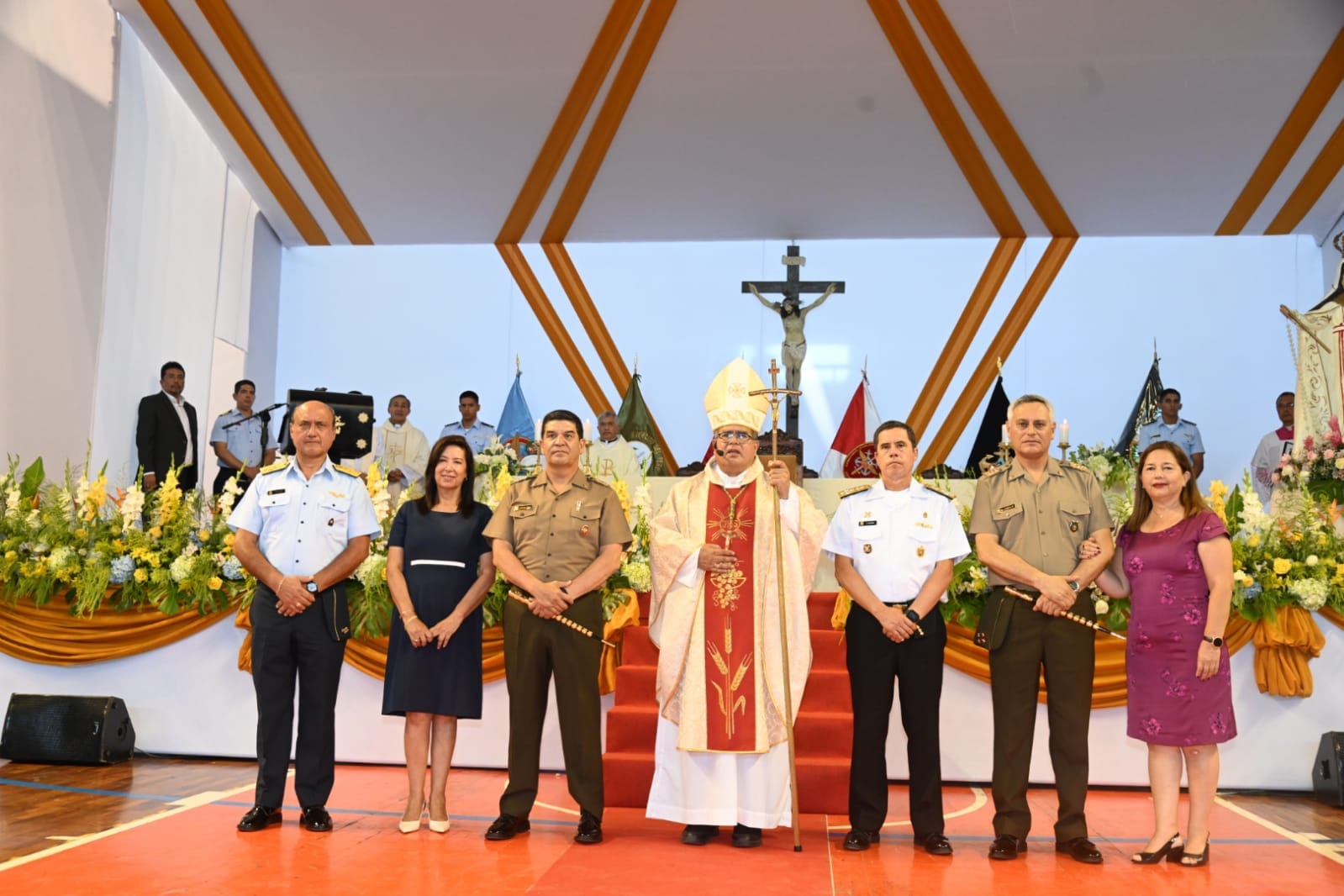 Con Dios y la Patria, el Ejército del Perú participó con fe y devoción en la Misa Crismal por Semana Santa