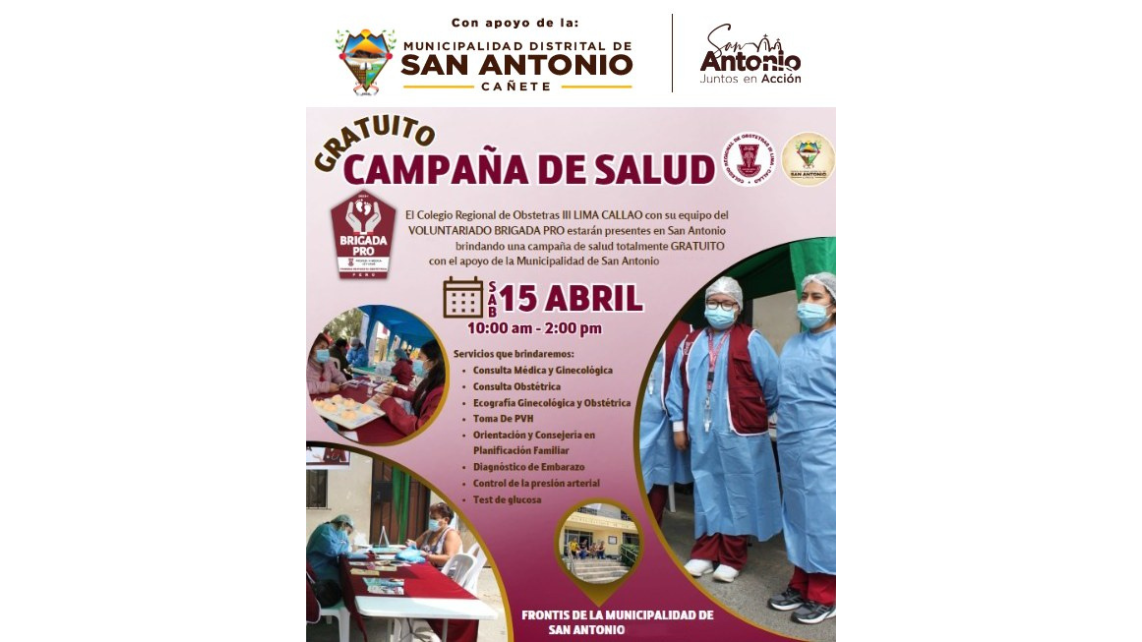 CAMPAÑA DE SALUD