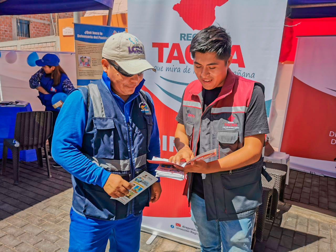 GRT participa de acción cívica en Jorge Basadre