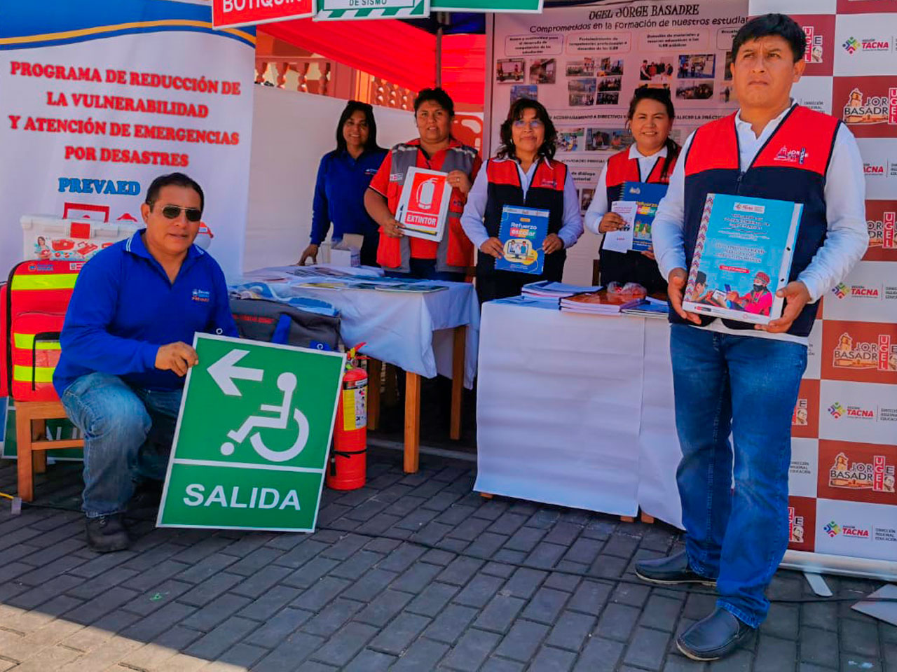 GRT participa de acción cívica en Jorge Basadre