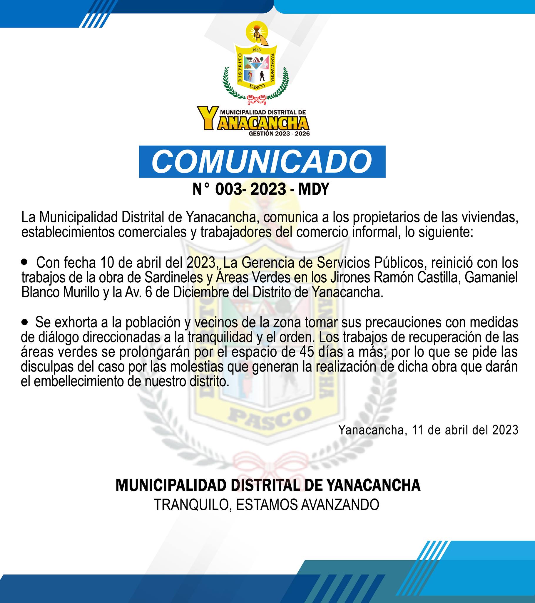 Archivo JPG comunicado N°003