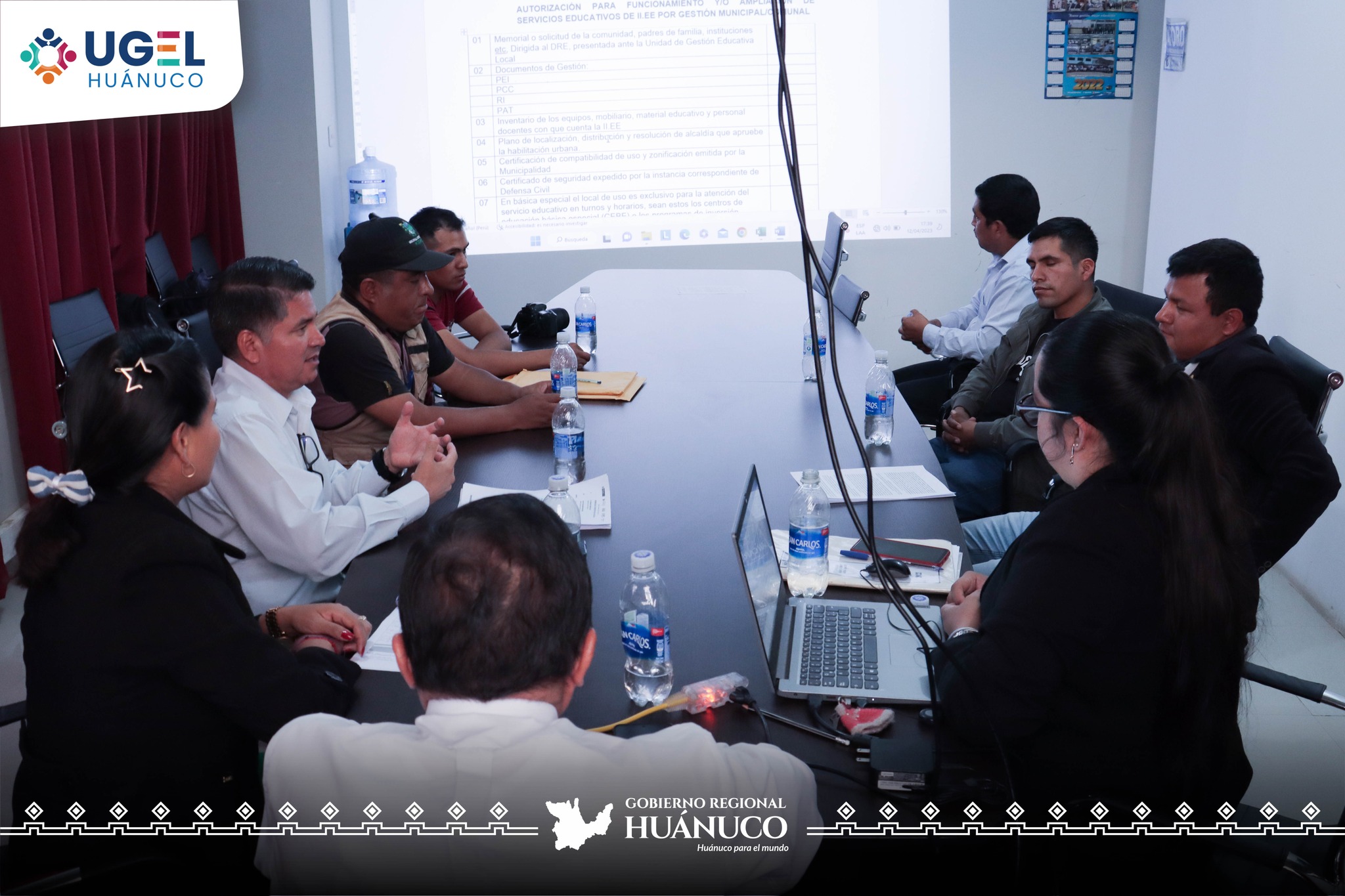 UGEL y Municipalidad Distrital de Quisqui Fortalecen Acciones en Favor de la Educación