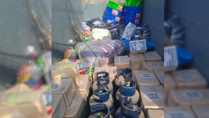 Ayuda humanitaria y maquinaria pesada destinada a zona devastada por derrumbe en “La Perla” – Atavillos Bajo