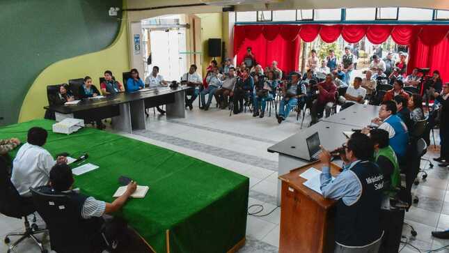 Comité multisectorial de lucha contra el dengue brinda conferencia de prensa ante el incremento alarmante de infectados en Quillabamba