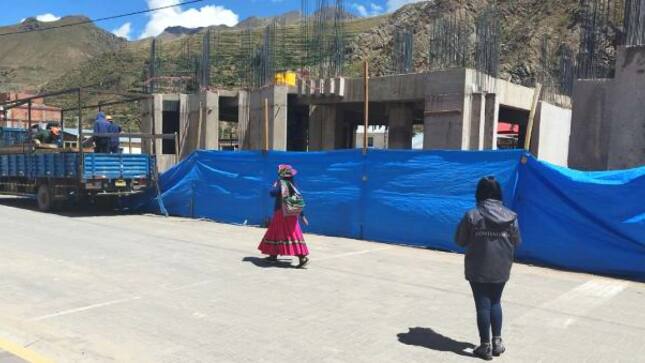Contraloría advirtió que obra de S/ 9.8 millones en Ichuña se encuentra paralizada por falta de presupuesto