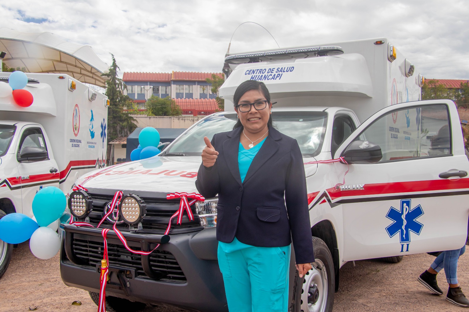 Personal de salud del establecimiento de Huancapi - Red de Salud Centro. 