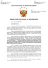 Vista preliminar de documento Resolución Jefatural N° 0062-2023-INIA