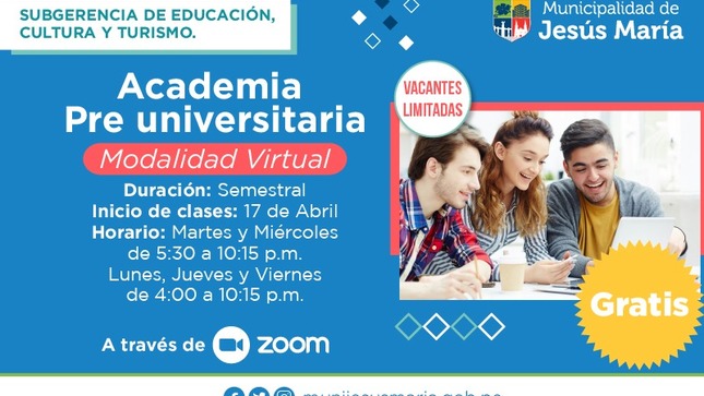  Dirigida a estudiantes que estén cursando el 4to y 5to de secundaria o ya hayan egresado y deseen mejorar sus habilidades académicas, adquirir nuevos conocimientos y prepararse mejor para el ingreso a la universidad 👩‍🎓.