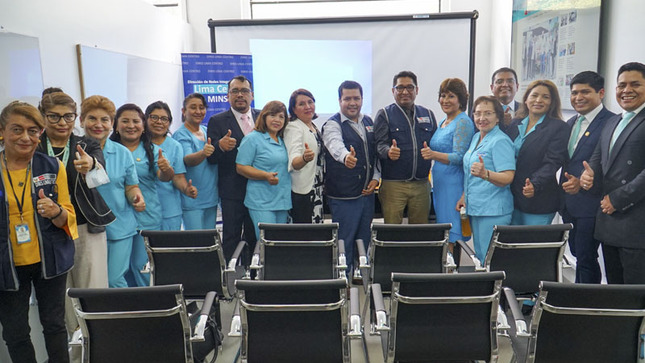 imagen1 de Diris Lima Centro inaugura sala de docencia e investigación
