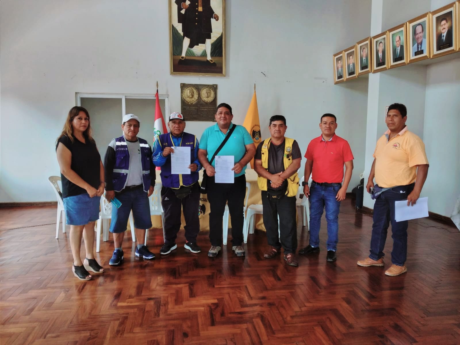 Municipalidadde Huaral y federación de transportistas de vehículos firman acuerdos y compromisos para una buena gestión del transporte