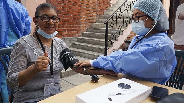 imagen1 de Más de 150 adultos mayores participan de campaña integral de salud en San Juan de Lurigancho