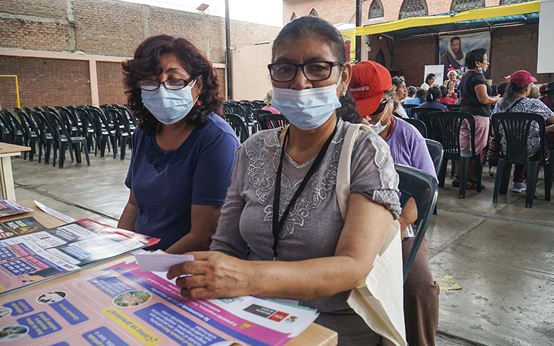 imagen4 de Más de 150 adultos mayores participan de campaña integral de salud en San Juan de Lurigancho