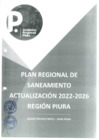 Vista preliminar de documento Plan regional de Saneamiento 2022 - 2026 